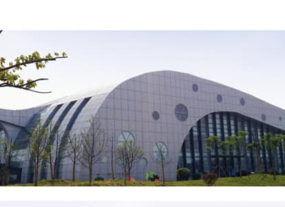 固原会议中心外景网架工程