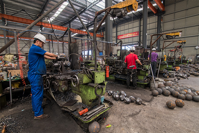 固原网架配件车间